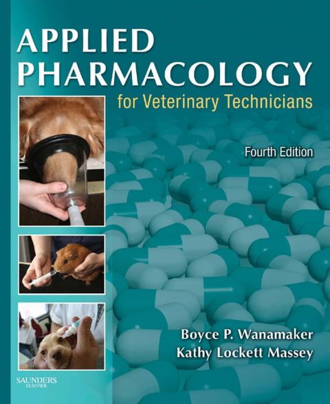 Cover image for book Applied Pharmacology for Veterinary Technicians