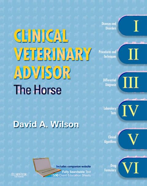 Cover image for book Clinical Veterinary Advisor: The Horse