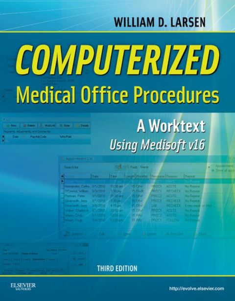 Cover image for book Computerized Medical Office Procedures
