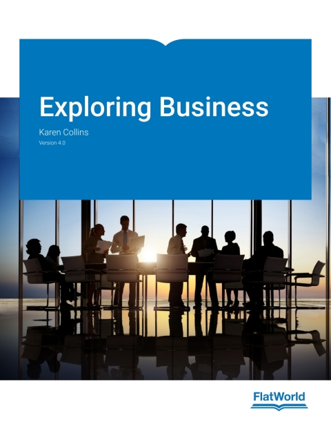 Cover image for book Exploring Business v4.0