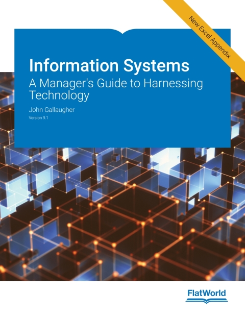 Cover image for book Information Systems: A Manager's Guide to Harnessing Technology v9.1-Standard Access Code
