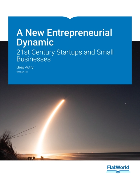 Cover image for book A New Entrepreneurial Dynamic: 21st Century Startups and Small Businesses v1.0