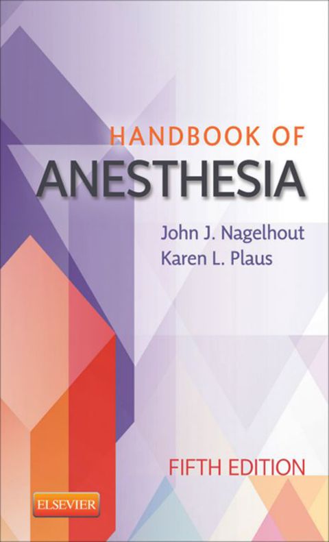 Cover image for book Handbook of Anesthesia