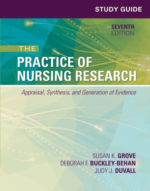 Cover image for book Study Guide for The Practice of Nursing Research