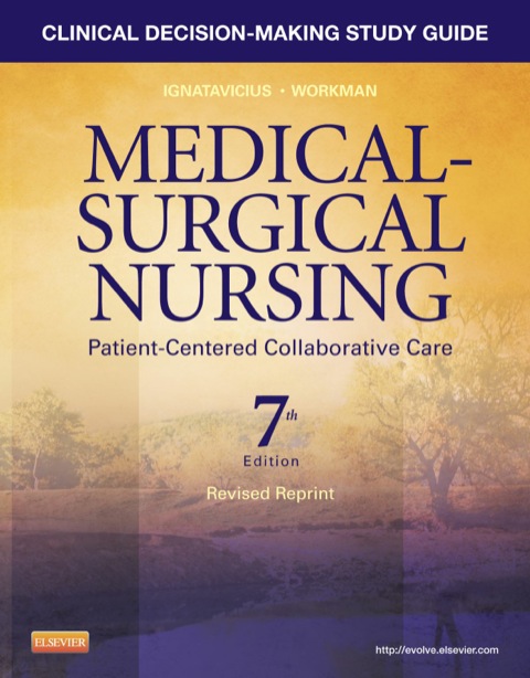 Cover image for book Clinical Decision-Making Study Guide for Medical-Surgical Nursing - Revised Reprint