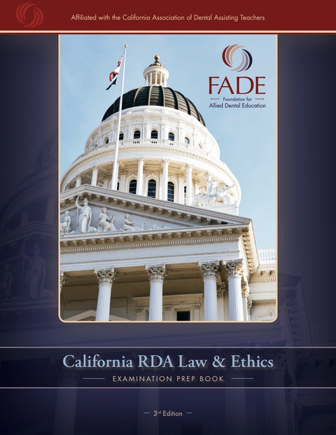 Cover image for book California RDA Law and Ethics Examination Prep Book and Student Study Card Set