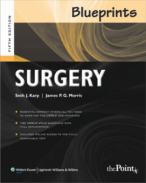 Cover image for book Blueprints Surgery