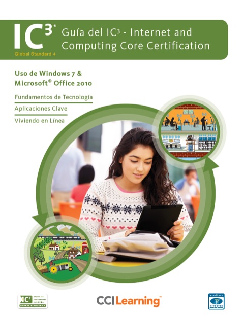 Cover image for book Guia del IC3 – Internet and Computing Core Certification Uso de Windows