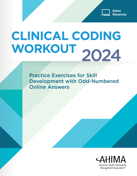 Cover image for book Clinical Coding Workout, 2024