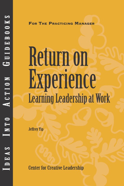 Cover image for book Return on Experience: Learning Leadership at Work