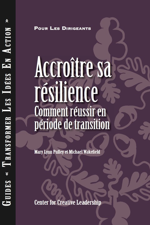 Cover image for book Accroitre sa resilience (French)
