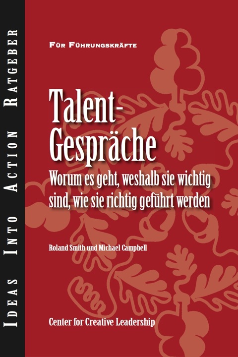 Cover image for book Talent-Gesprache