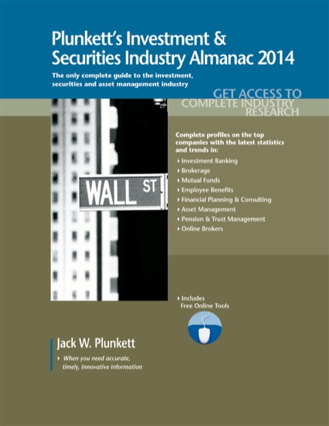 Cover image for book Plunkett's Investment & Securities Industry Almanac 2014