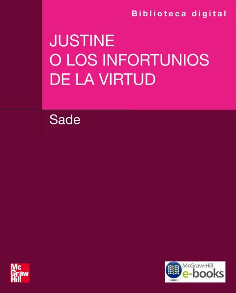 Cover image for book Justine o los Infortunios de la virtud