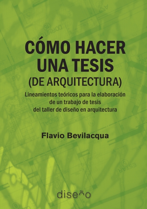 Cover image for book COMO HACER UNA TESIS (DE ARQUITECTURA)