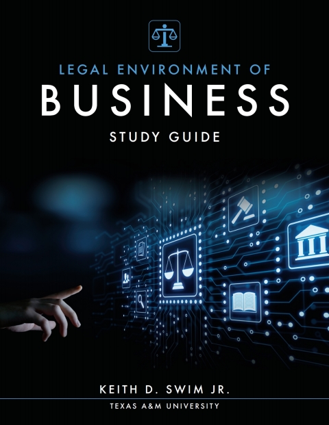 Cover image for book Legal Environment of Business: Book, Study Guide, Top Hat Digital Package