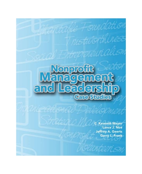 Cover image for book Nonprofit Management and Leadership Case Studies