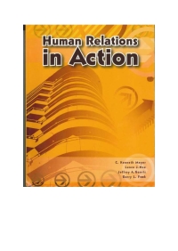 Cover image: Human Relations in Action 1st edition 9780977088157