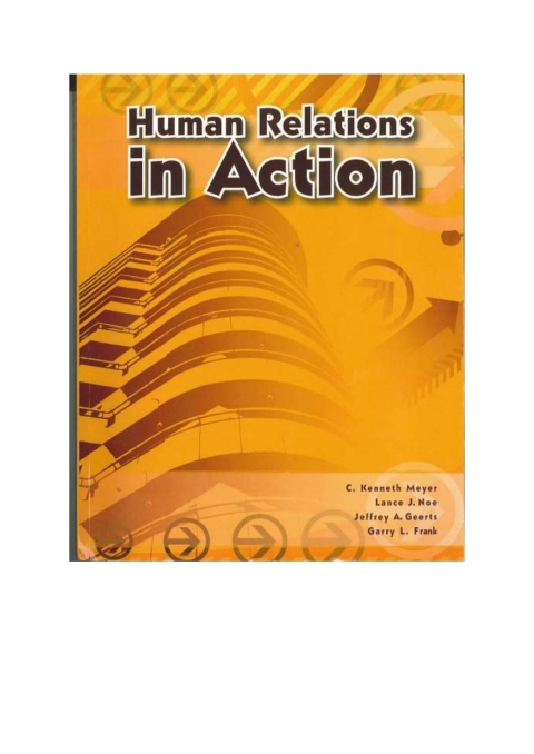 Cover image for book Human Relations in Action