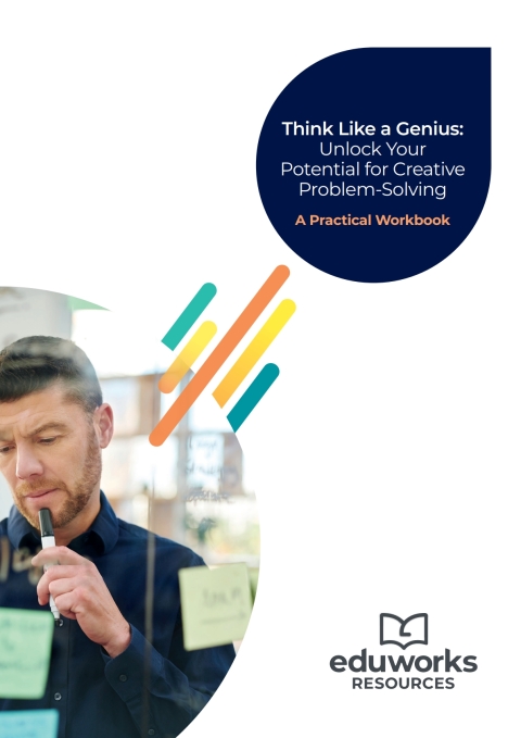 Cover image for book Think Like a Genius: Unlock Your Potential for Creative Problem-Solving