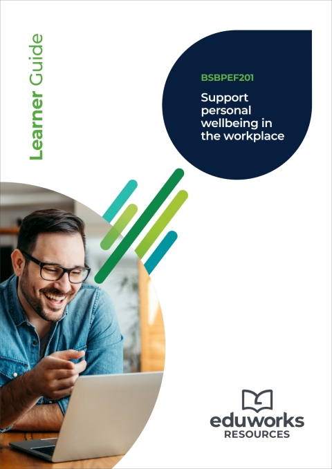 Cover image for book BSBPEF201 Support personal wellbeing in the workplace