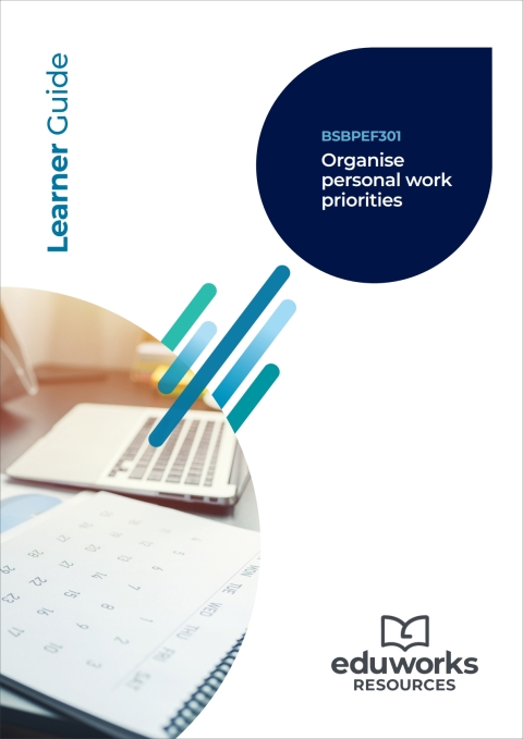 Cover image for book BSBPEF301 Organise personal work priorities