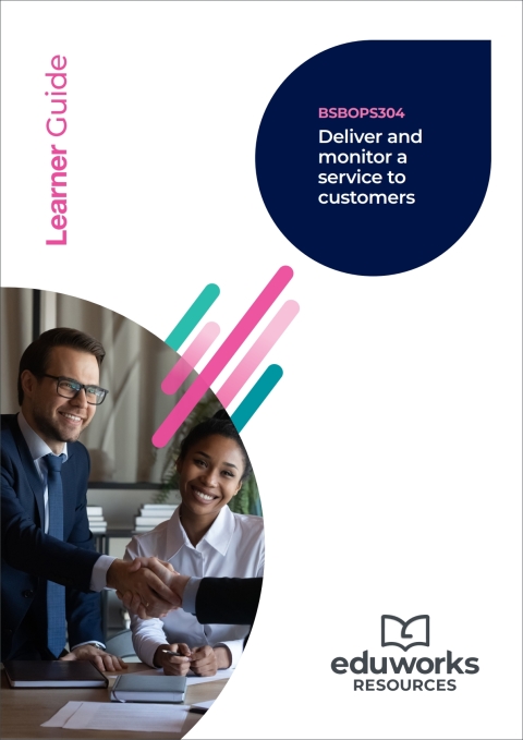 Cover image for book BSBOPS304 Deliver and monitor a service to customers