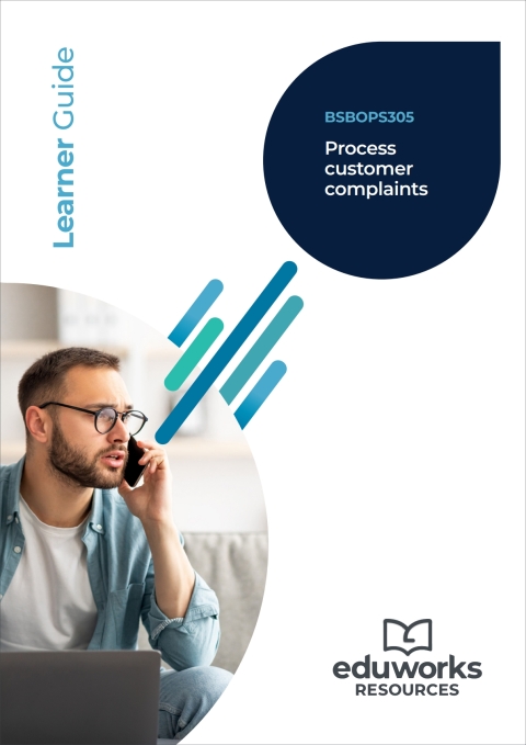 Cover image for book BSBOPS305 Process customer complaints