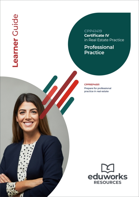 Cover image for book CPPREP4001 Professional Practice  (Certificate IV in Real Estate Practice)