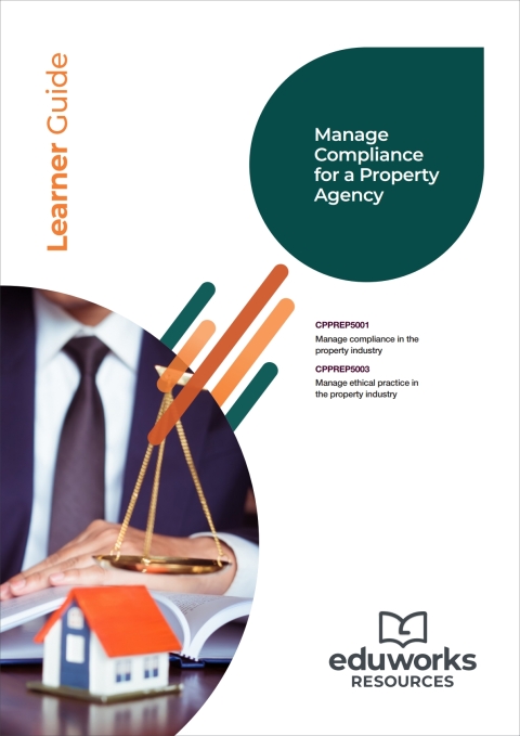 Cover image for book Manage Compliance for Property Agency (Diploma of Property)
