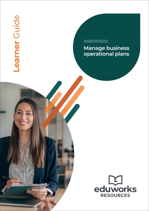 Cover image for book BSBOPS502  Manage business operational plans (Diploma of Property)