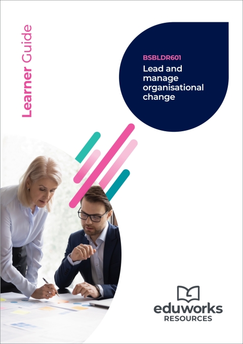 Cover image for book BSBLDR601  Lead and manage organisational change