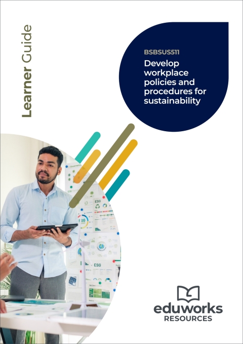 Cover image for book BSBSUS511 Develop workplace policies and procedures for sustainability