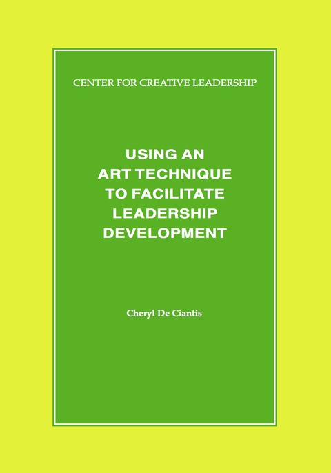 Cover image for book Using an Art Technique to Facilitate Leadership Development