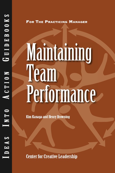 Cover image for book Maintaining Team Performance