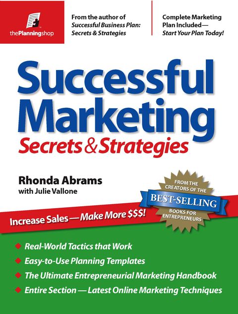 Cover image for book Successful Marketing: Secrets & Strategies