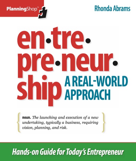 Cover image for book Entrepreneurship: A Real-World Approach