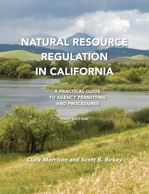 Cover image for book Natural Resource Regulation in California
