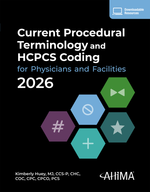 Cover image for book Current Procedural Terminology and HCPCS Coding for Physicians and Facilities, 2026 Edition