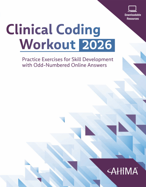 Cover image for book Clinical Coding Workout, 2026: Practice Exercises for Skill Development