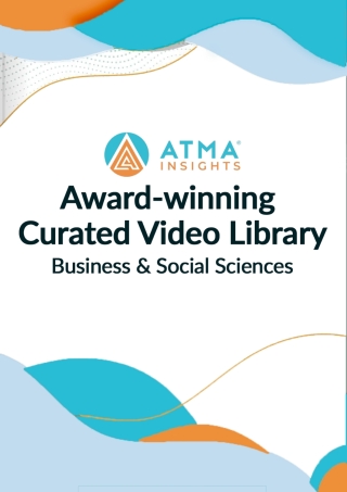 Atma Insights for International Business & Social Sciences - 12 Month Educator Access