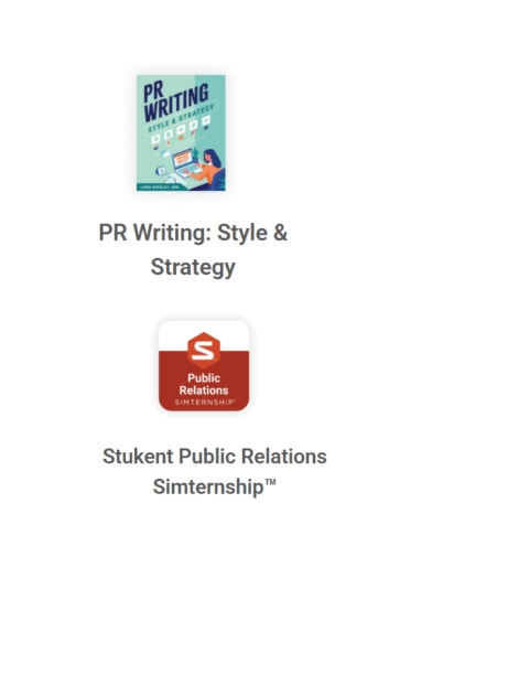 Public Relations And Pr Simternship Bundle