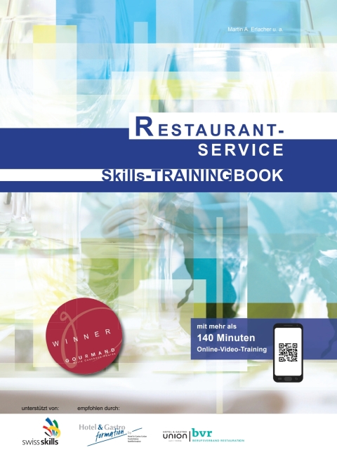 Cover image for book Restaurant-Service «Skills – TRAINING BOOK» Deutsch