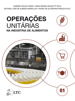 Capa do livro Operações unitárias na indústria de alimentos
