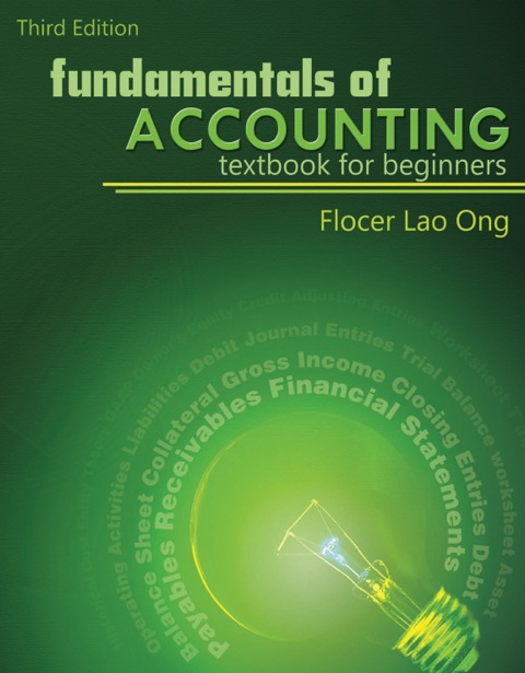 Cover image for book Fundamentals of Accounting: Textbook for Beginners