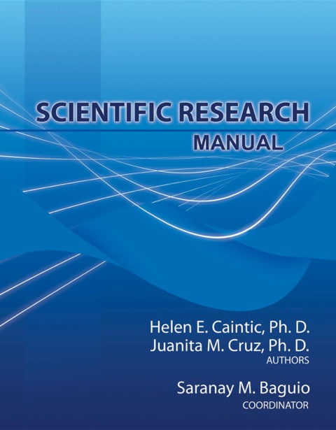 Cover image for book Scientific Research Manual