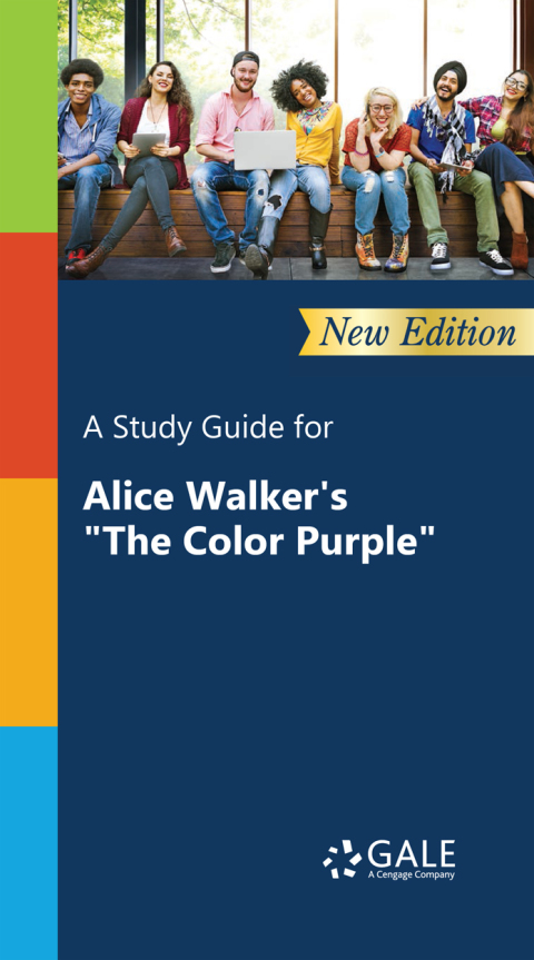 Cover image for book A Study Guide (New Edition) for Alice Walker's "The Color Purple"