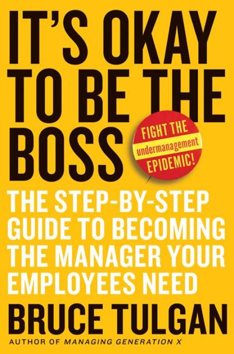 Cover image for book It's Okay to Be the Boss