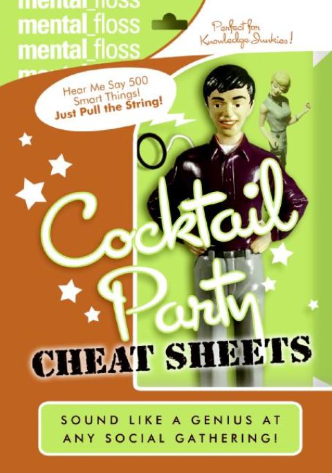 Cover image for book Mental Floss: Cocktail Party Cheat Sheets