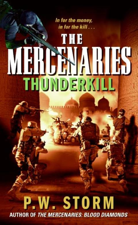 Cover image for book The Mercenaries: Thunderkill